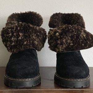 SOREL Black Booties Size Size 8M